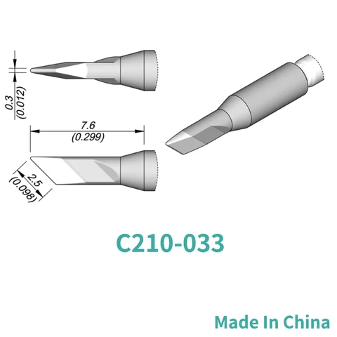 Сварочные наконечники OEM C210 для паяльных станций JBC T210 Sugon T26 A9