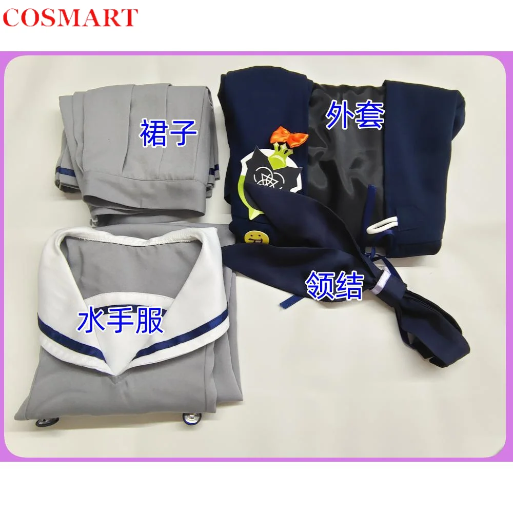 COSMART синий архив узава Reisa косплей костюм игры аниме вечерние Униформа Hallowen