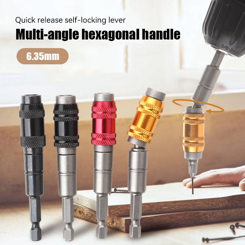 

1/4 "Hex Screwdriver Bit Drill Magnetic Bit Holder Extension Rod Hand Tools Quick Change Holder Drive Guide Bits for screwdriver