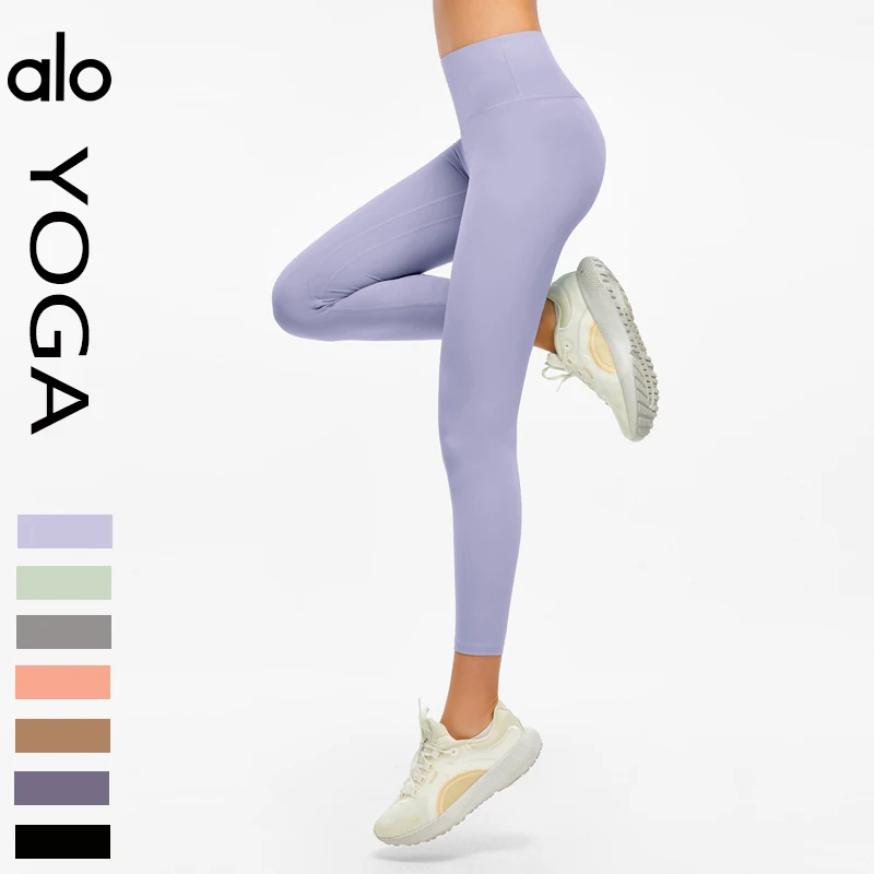 

Seamless Leggings Women ALO Yoga Pants Speckled Soft High Waisted Workout Tights Fitness Outfits Gym Wear