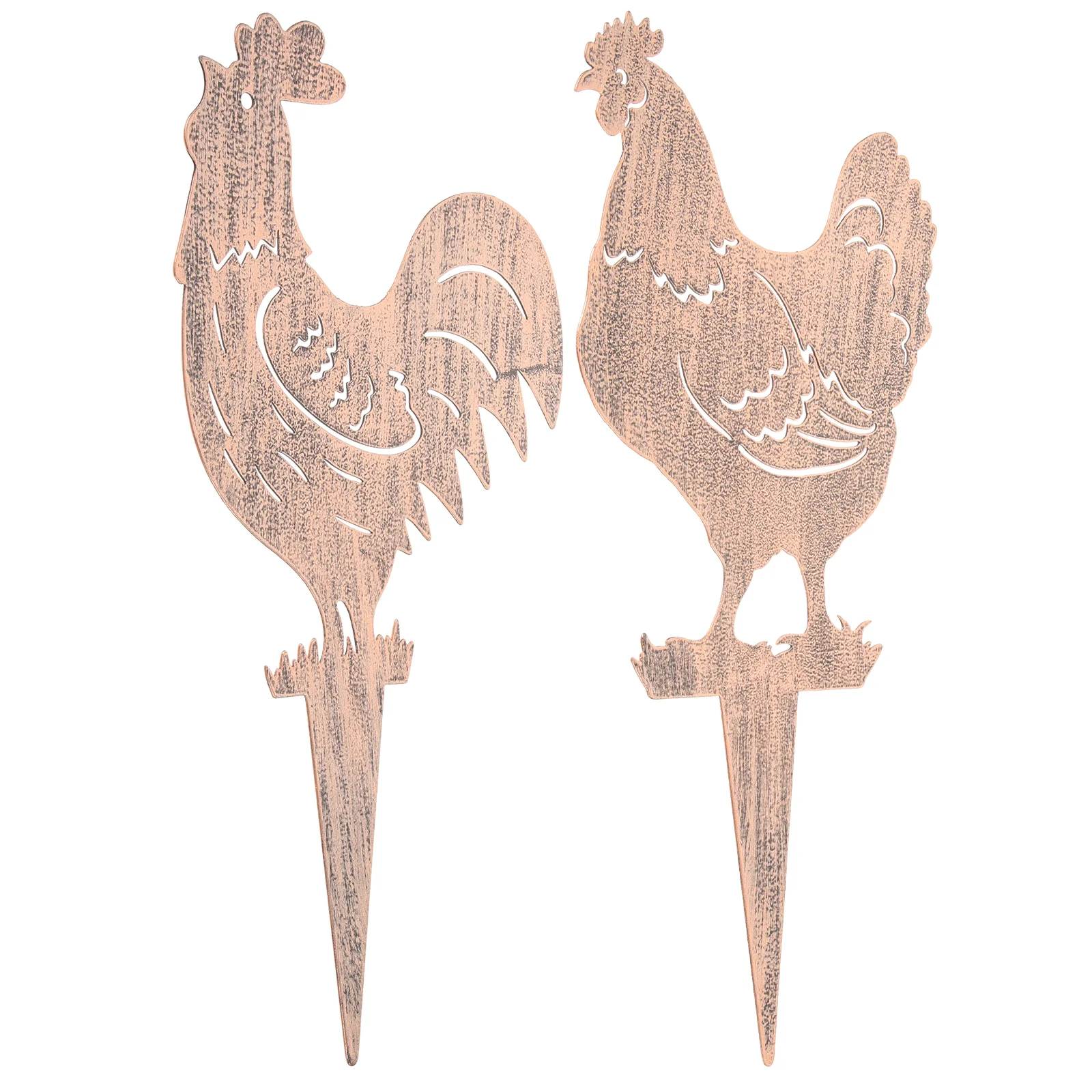 

Decorative Chicken Stake Lawn Animal Insert Sign Yard Ornaments Garden Decoration Hen