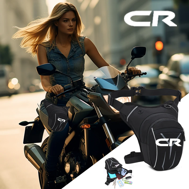 

For Honda CR80R CR85R CR125R CR250R CR 80R 85R 125R 250R All Year Motorcycle Waterproof Drop Waist Leg Bag Thigh Belt Hip Bum