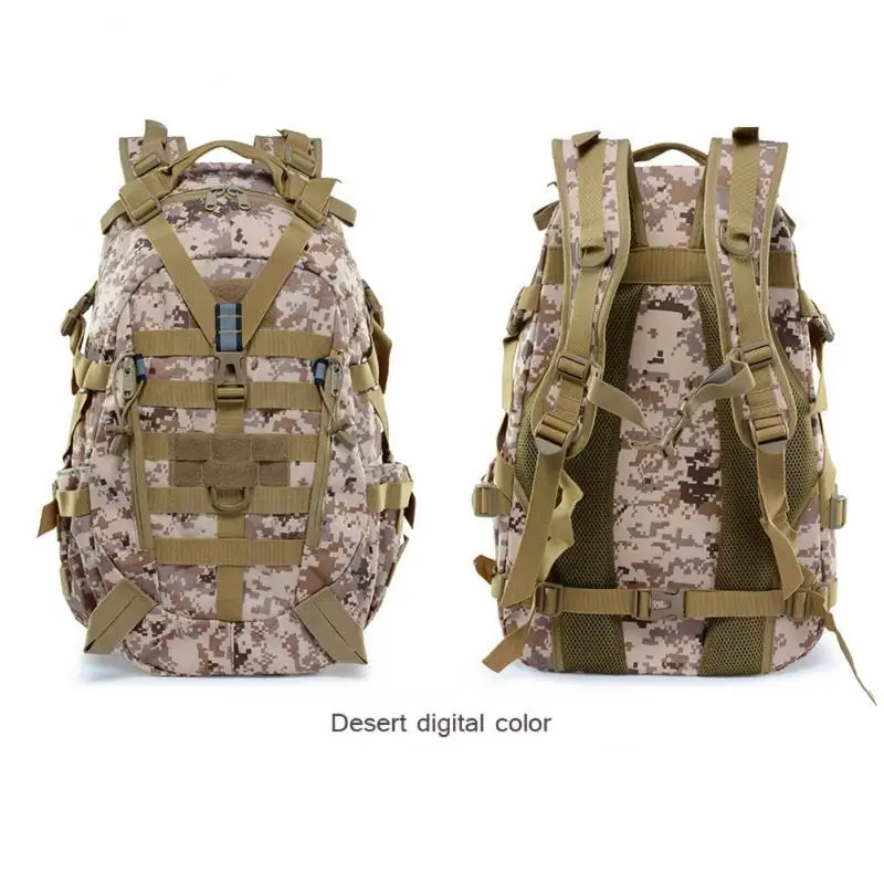 

Outdoor Tactical Bagpack Camouflage Mountaineering Bag Multifunctional Large Capacity Sports Backpack for Camping Hiking