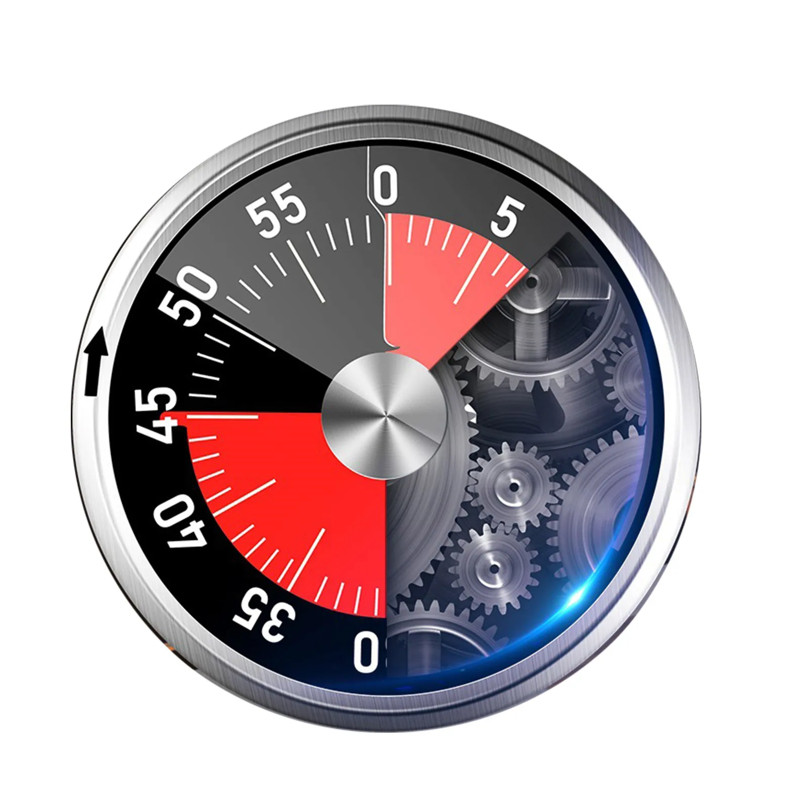 

Mechanical Kitchen Timer Wind Up Visual Timer Magnet Countdown Clock Time Management Tool For Cooking Baking Gym Workout