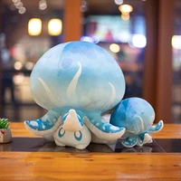 35cm genshin impact plush fungus plush floating hydro monster fungi plushies soft stuffed cute doll pillow birthday gift for kid
