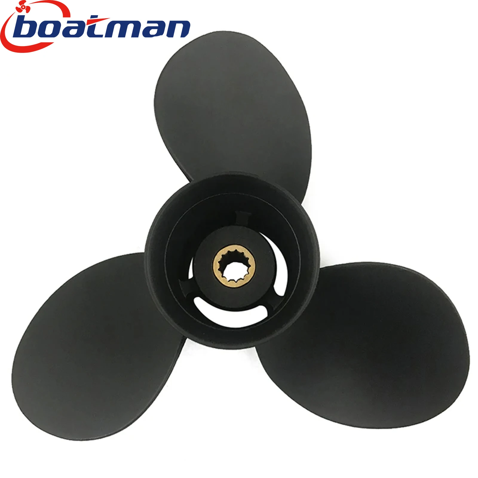 BoatMan Алюминиевый винт для подвесного мотора 10 1/4x14 evinгруб &amp Johnson 15HP-35HP зубьев