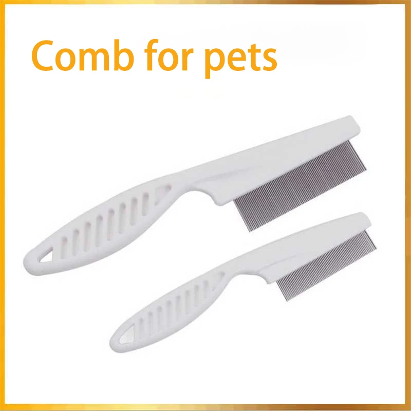 

Dog Accessories Cleaning Supplies Home Pet Animal Care Protect Flea Comb for Cat Dog Pet Stainless Steel Comfort Flea Hair Comb
