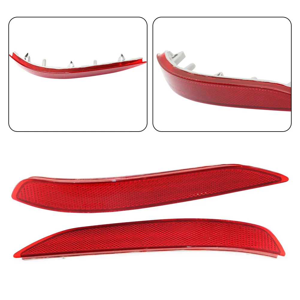 

2Pcs Rear Bumper Reflector Light For Chevrolet 2018-2020 84306358 84306359 Left Right Red Bumper Reflector