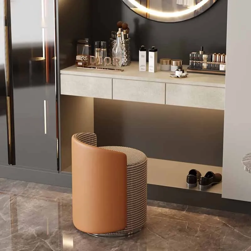 Современный табурет для спальни скандинавский стул туалетный столик макияжа