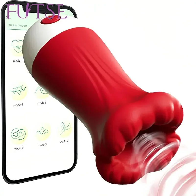 Глубокая глотка сосание вибрация пенис оральный мастурбатор чашка тренажер