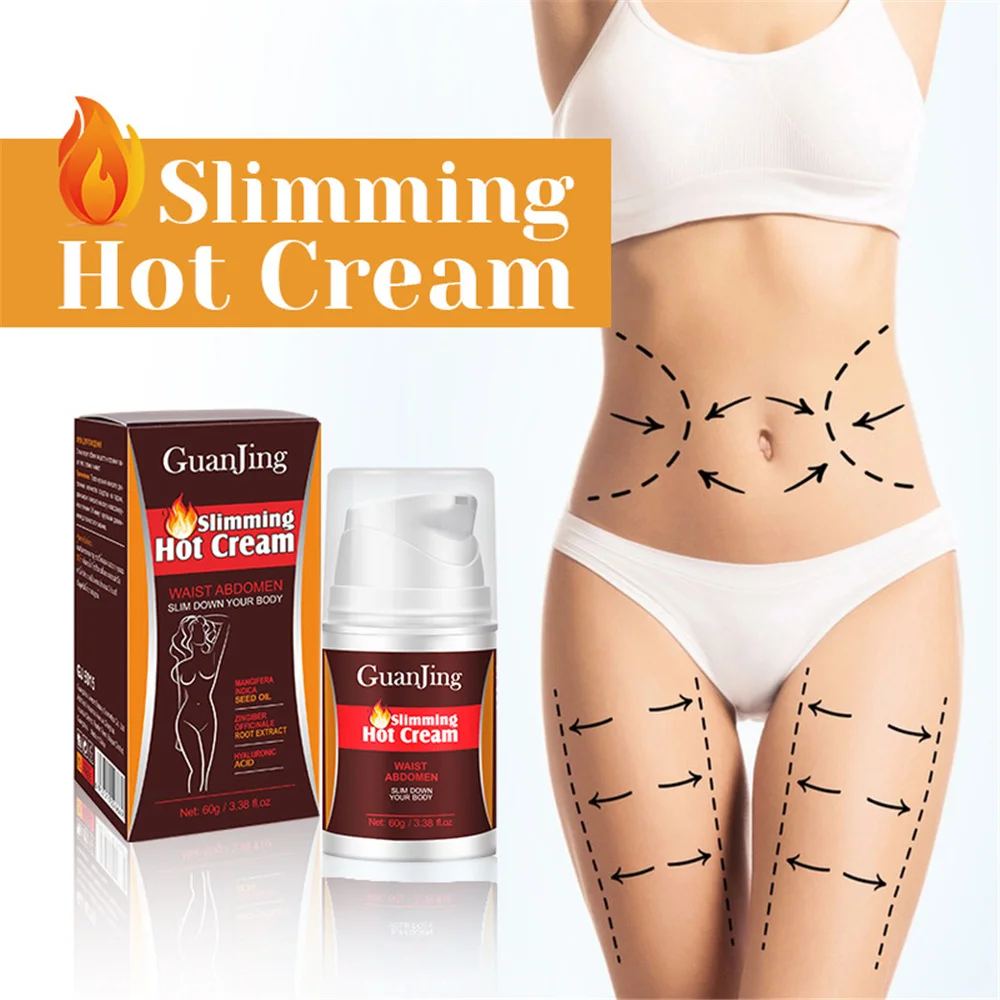 

60g Slimming Cream Weight Loss Remove Waist Leg Cellulite Fat Burning Shaping Cream Whitening Firming Lift Body Care