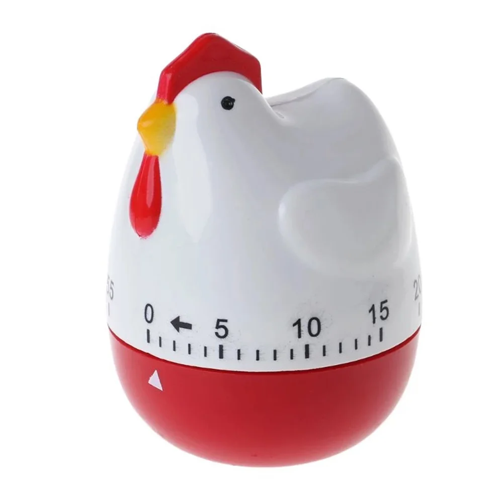

Timer Kitchen Cooking Chicken Baking Mechanical Cute Alarm Countdown Egg Timers Reminder Kids Cartoon Clock Loud Digital Manual