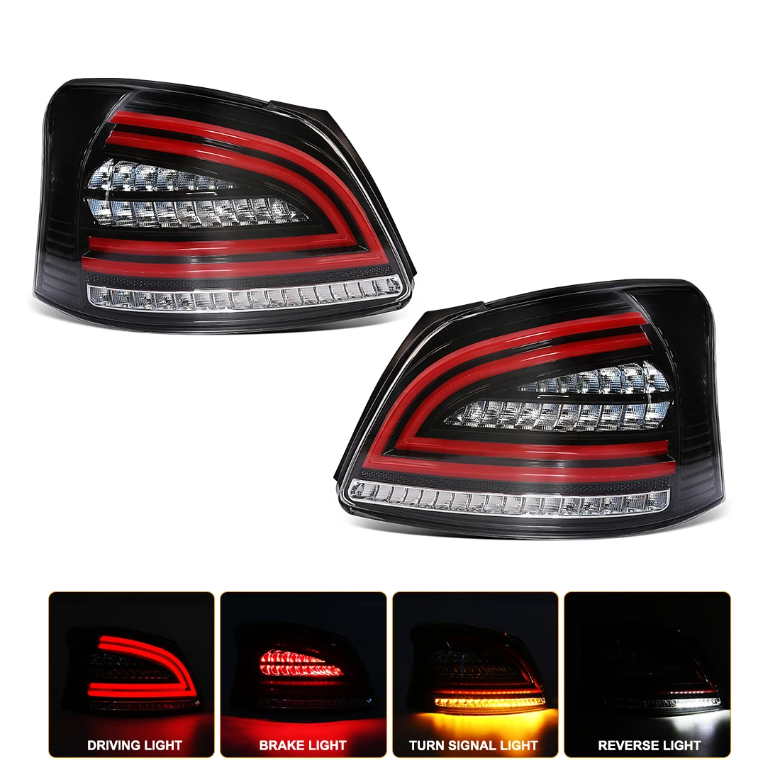 

Задние фонари для Toyota Vios 2008 2009 2010 2011 2012 2013, ходовые тормоза, указатель поворота, задний фонарь, автомобильные аксессуары, задние фонари