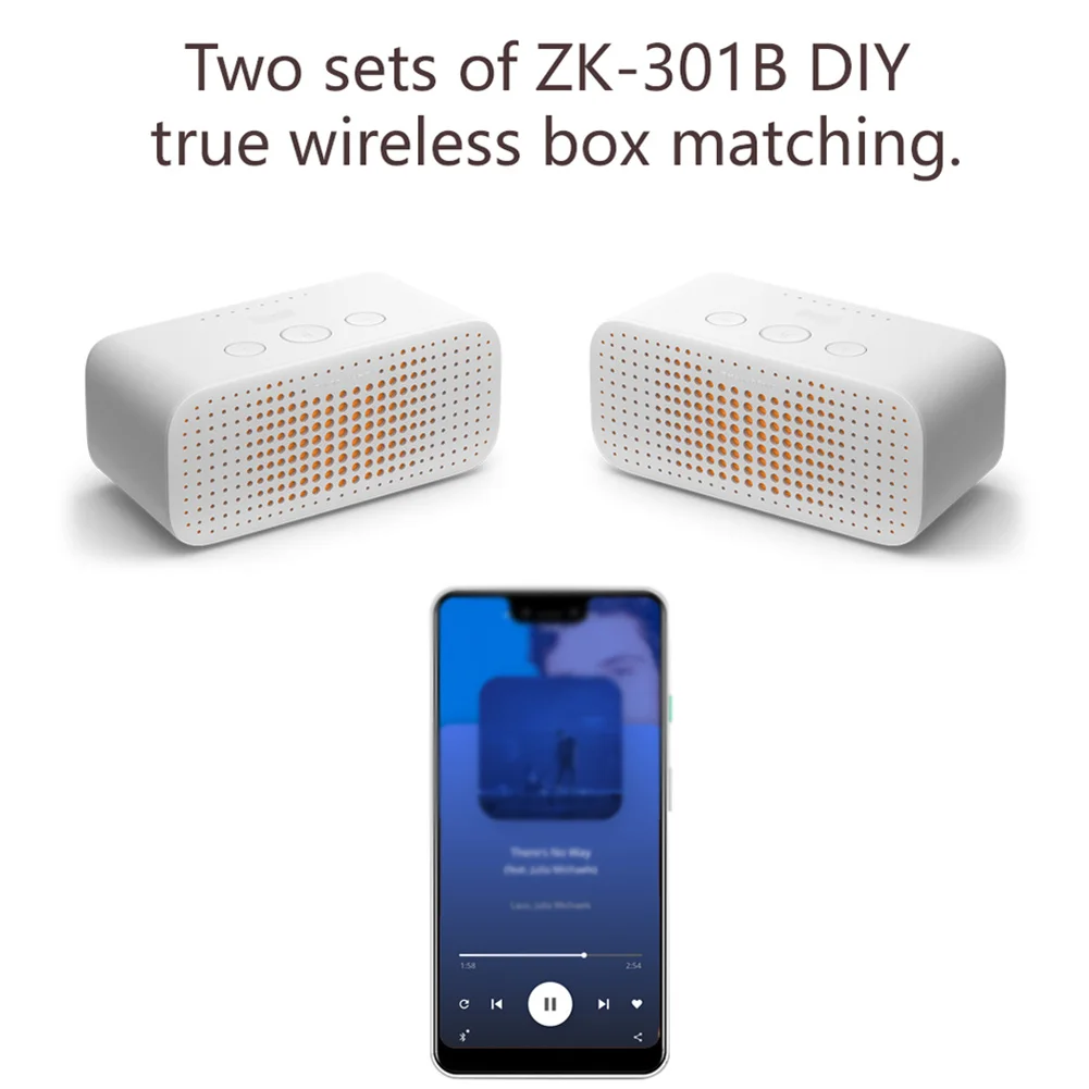 ZK-301B моно 30 Вт плата усилителя звука DC9-24 В Bluetooth-совместимая 5 3 управление через