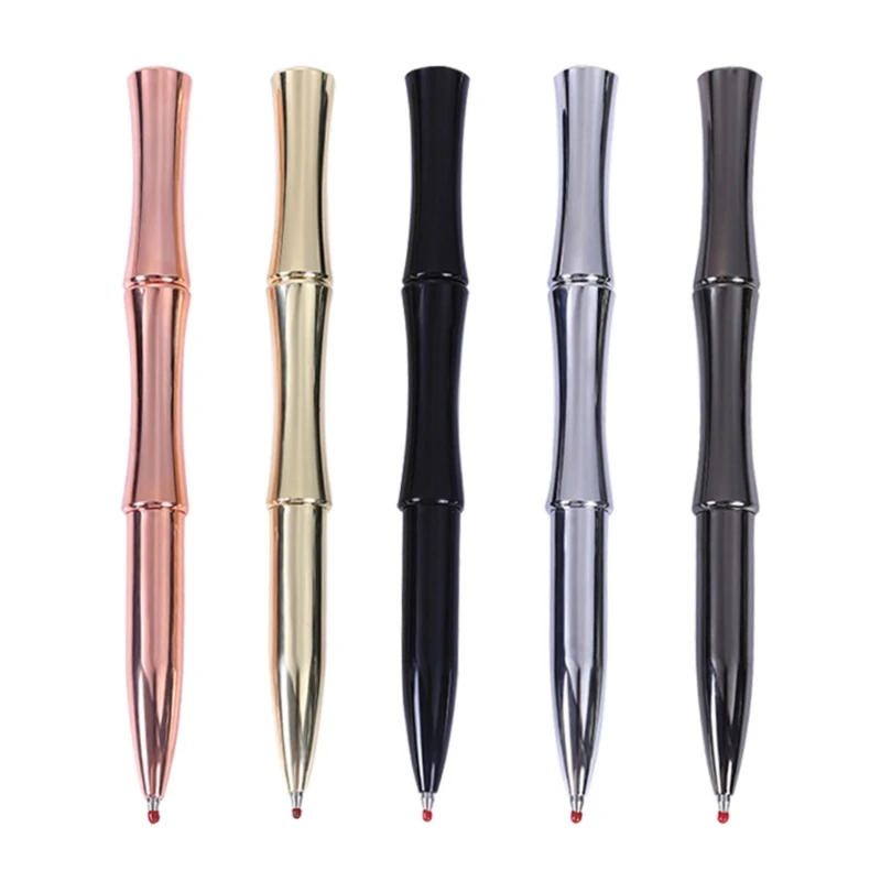 

Business Signature Pen, Brass Shells Writing Pens Metal Ballpoint Pens with Clip