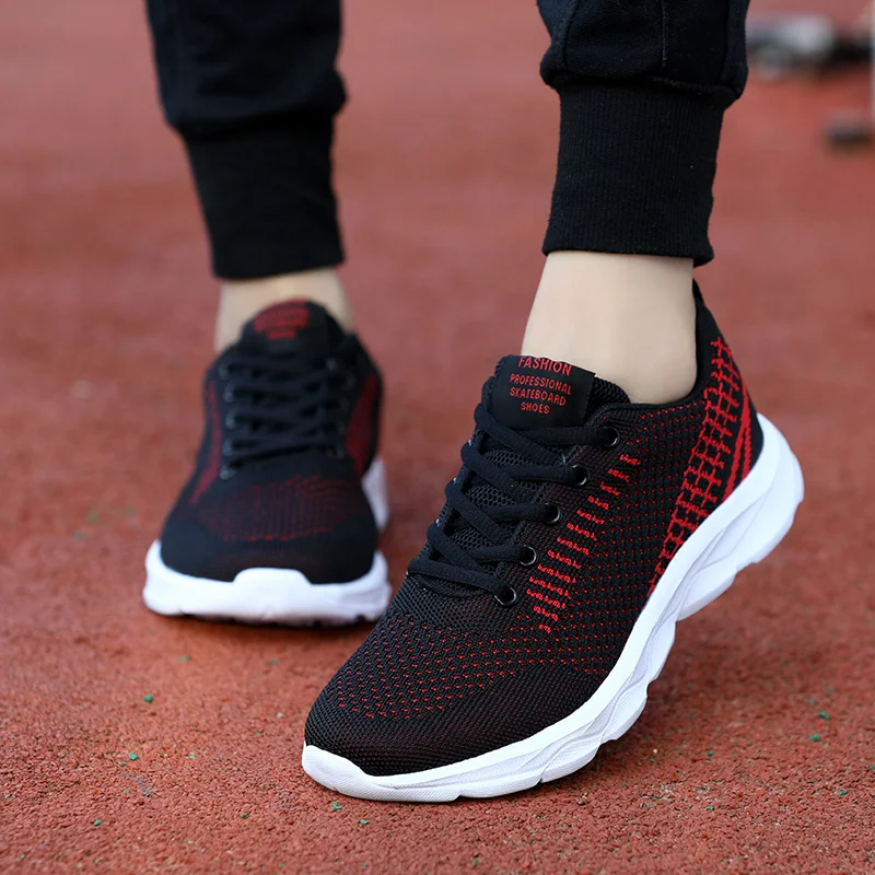 

Women Ladies Summer Fashion Breathable Light Mesh Basket Vulcanize Flats Lace Up Tenis Casual Running Gym Female Sneakers Shoes