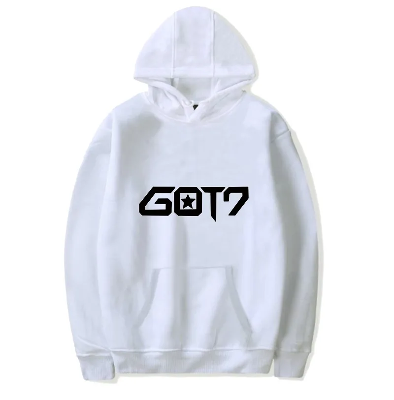 Толстовка с капюшоном Kpop GOT7 свитшоты Young jae YuGyeom пуловеры для младенцев из бэмбама