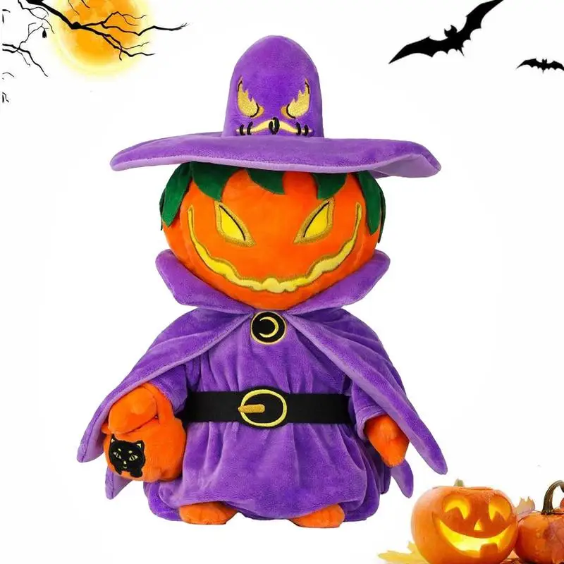 

Pumpkin Witch Plush Toy Creative Funny Doll Animal Plush Toy Stuffed Soft Bunny Hiding In Bag Pumpkin Toys For Kids Girls Gift