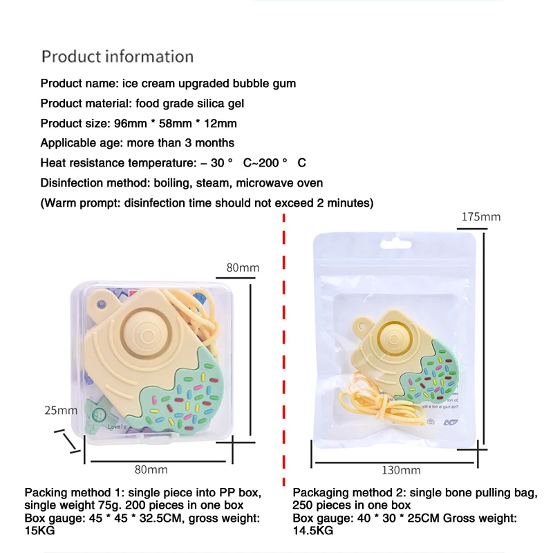 Рисунок 6 - Милый Силиконовый грызунок в виде мороженого