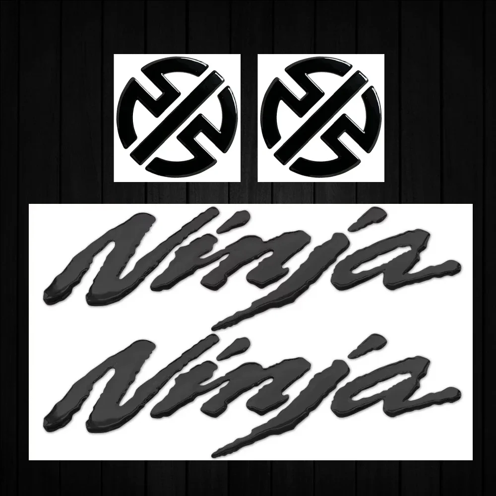 

3D наклейки с эмблемой топливного бака мотоцикла для Kawasaki Ninja H2 400 650 250 Z900 ZX25R Z400 Z1000 Z250 H2R наклейки на кузов аксессуары