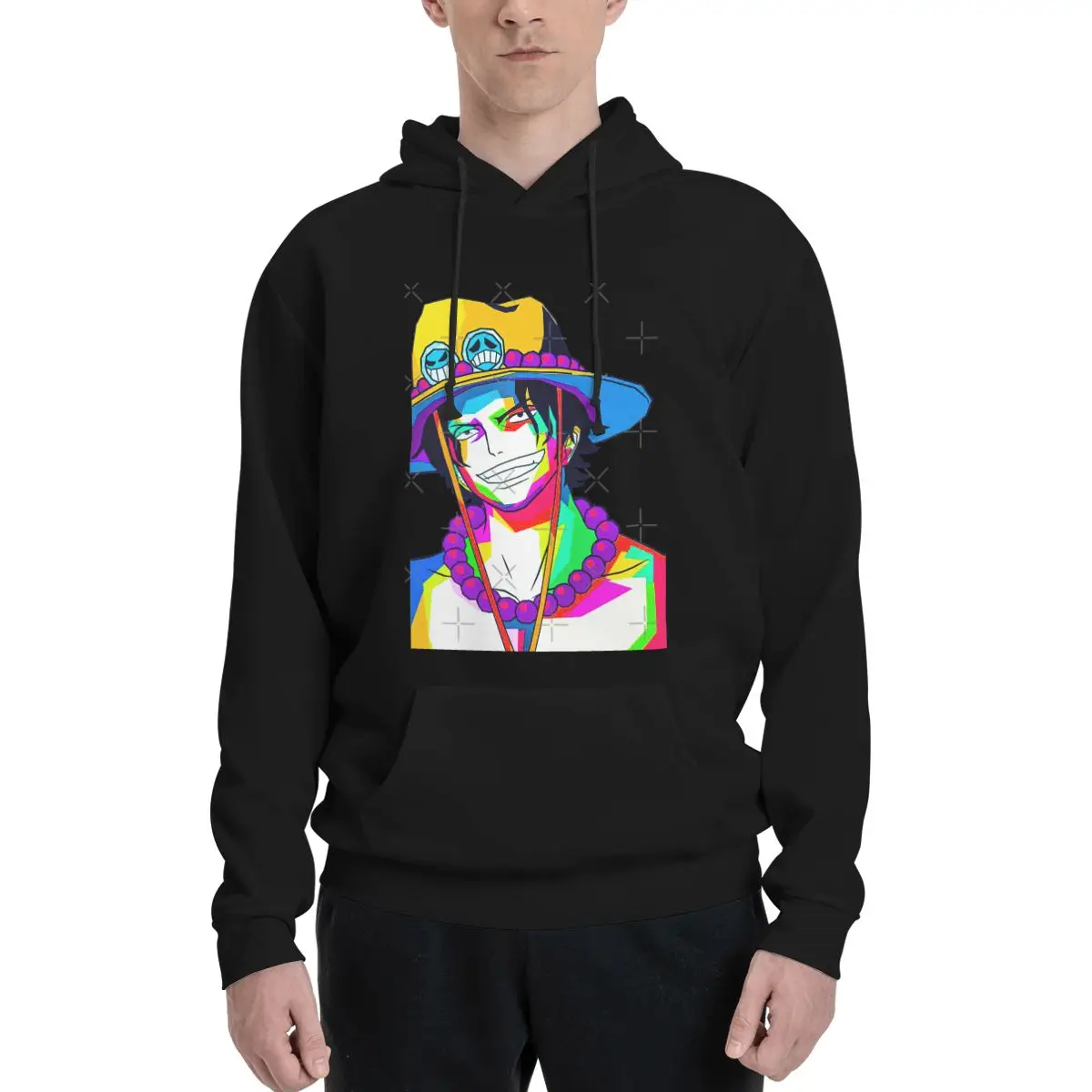 Толстовки с капюшоном Portgas D Ace в стиле аниме большие толстовки женская одежда для