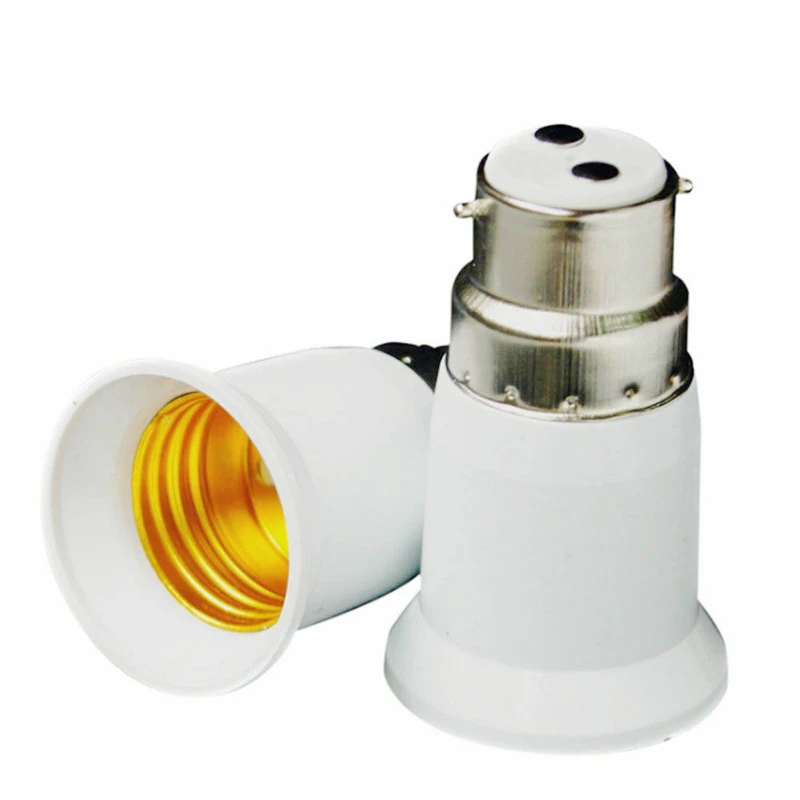 

BC B22 to ES E27 Adaptor Bayonet Edison Screw Light Bulb Converter Holder