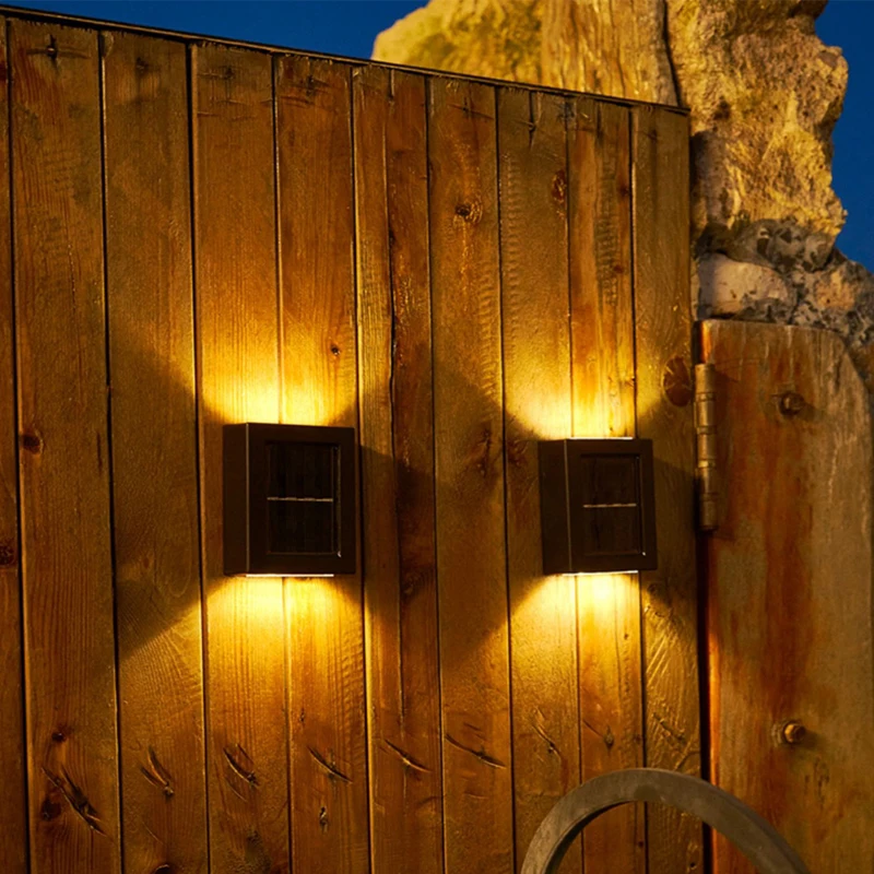 8 шт. водонепроницаемый светильник для сада на солнечной батарее |