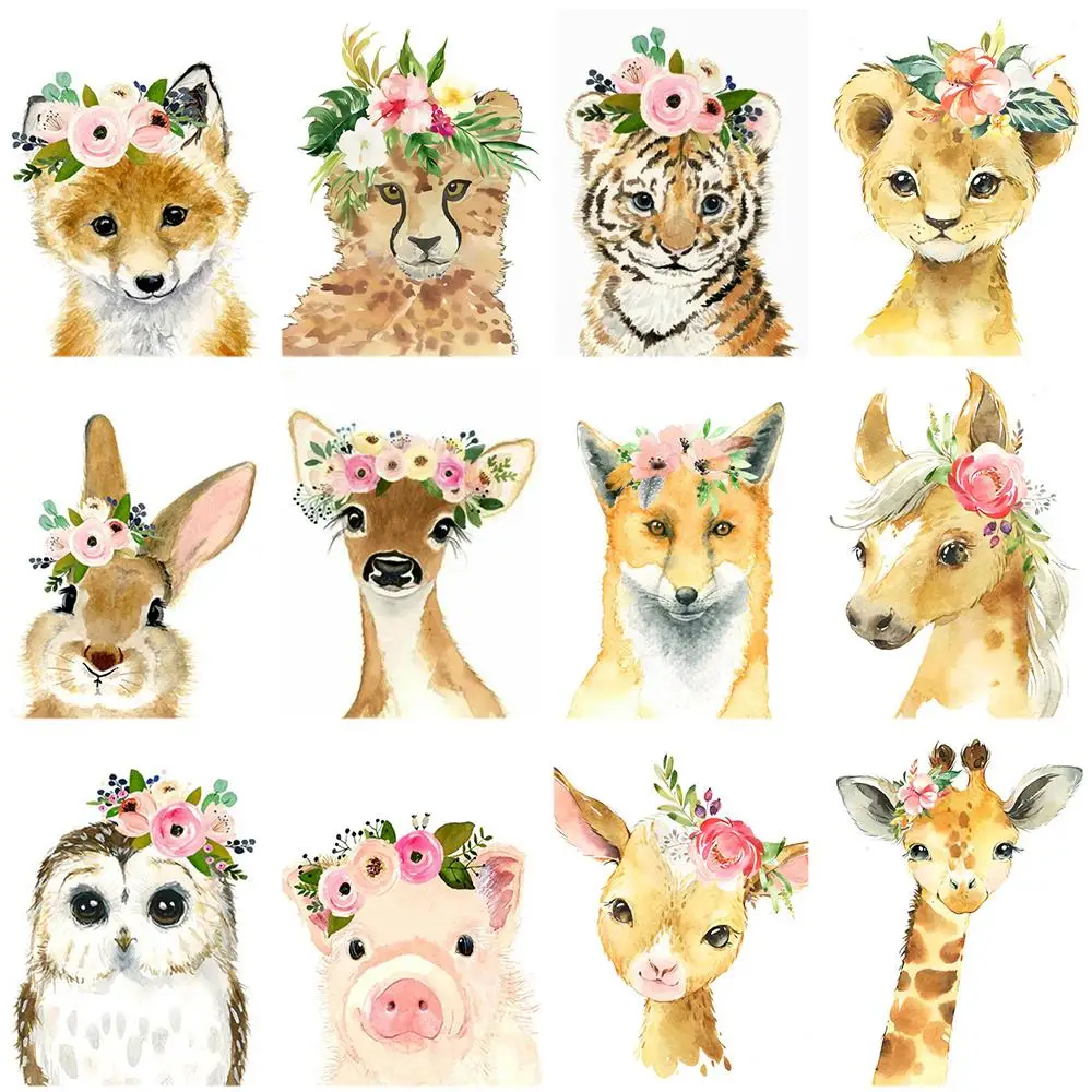 

MAXMPUP Diamond Painting Dog 5D Round Diamond Embroidery Cartoon Square Animals Rhinestone Picture Cross Stitch Kit Home Decor