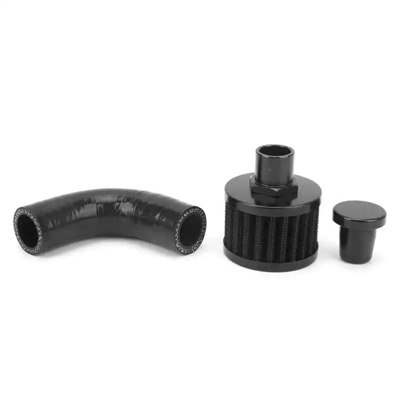 

Crank Case Vent Filter Kit Heavy Duty Crank Housing Vent Filter Kit Metal for Car