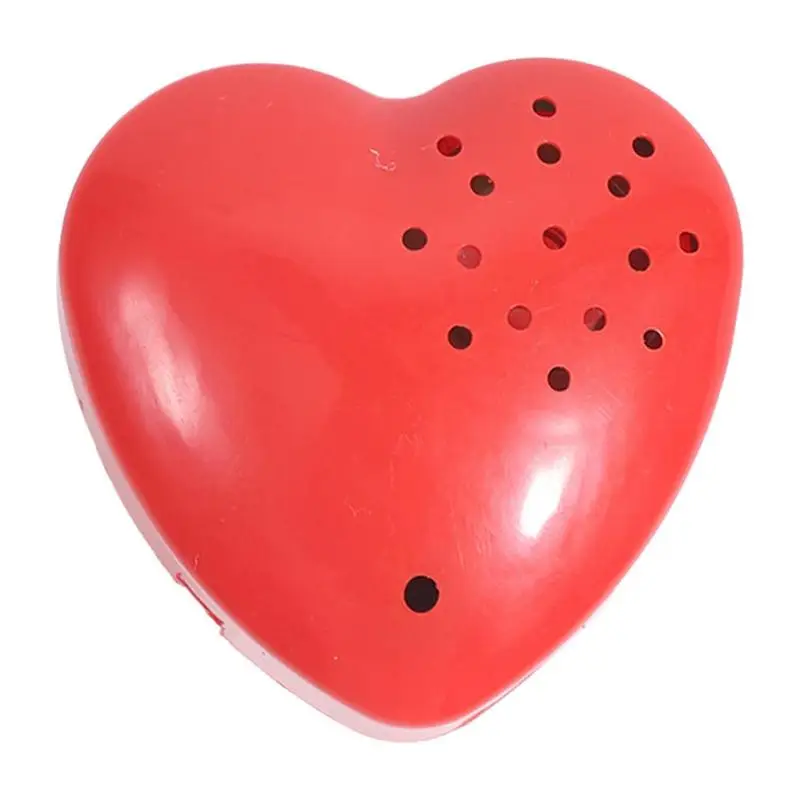 For Stuffed Animal Heart Shaped Recordable Buttons For Kids 30 Seconds Mini Voice Recorder Sound Box For Stuffed