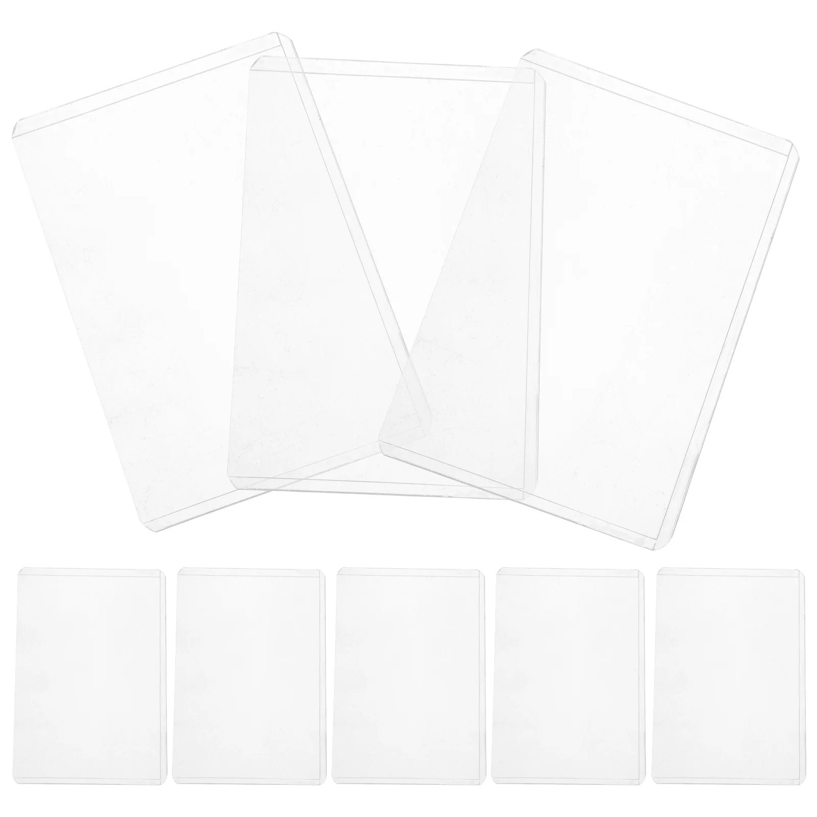 

Deck Protectors Cards Protective Covers Sleeves Game Trading Transparent Portable