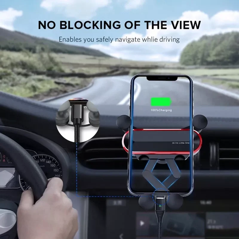 

Special Car Mobile Phone Bracket Car Air Outlet Gravity Phone Bracket Car Navigation Frame