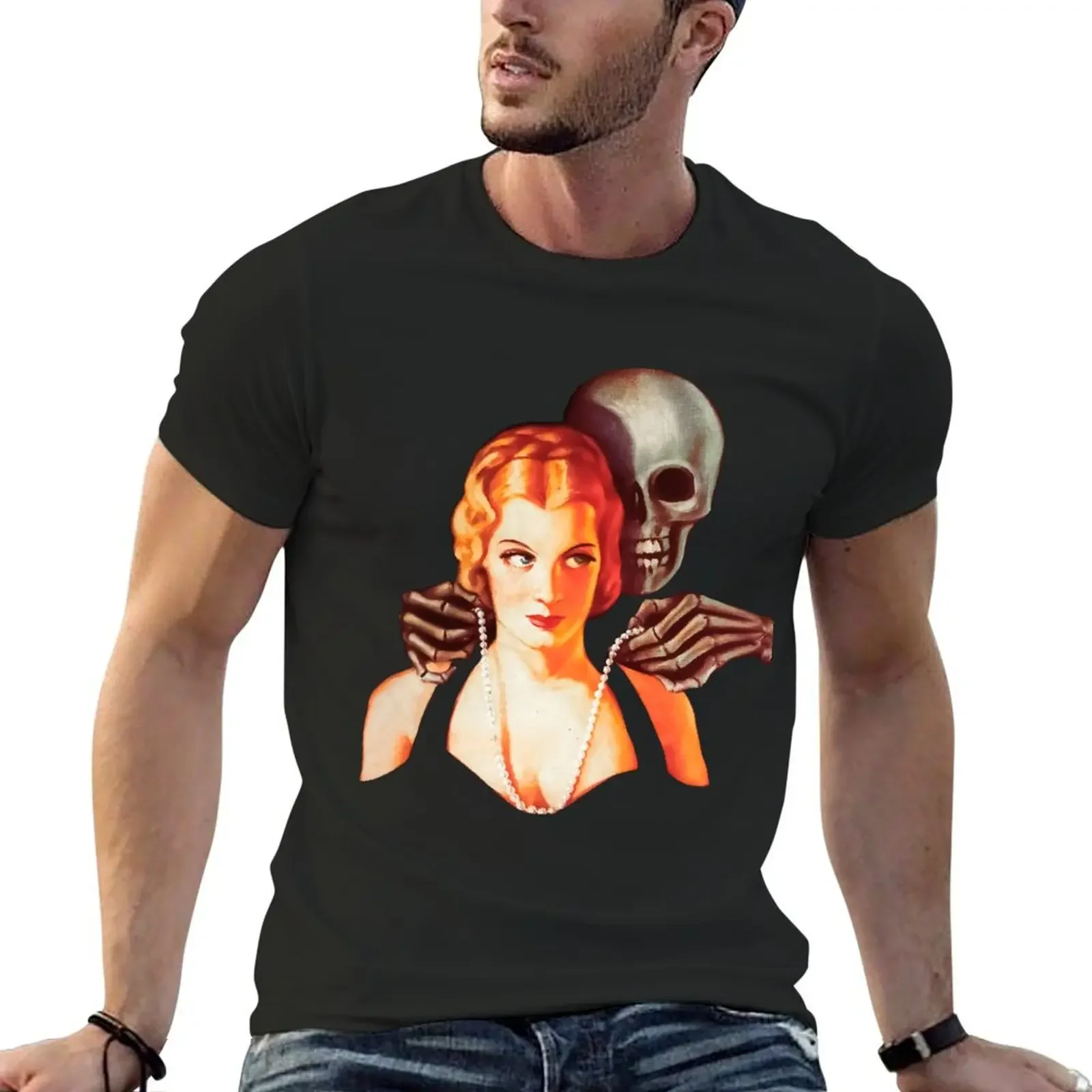 Футболка Хлопок Skull Woman