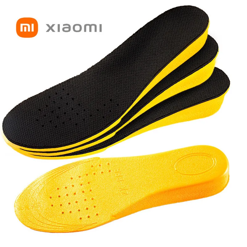 

Стельки Xiaomi Sports с внутренним усилением, Нескользящие дышащие, защита от запаха и пота, невидимые, для мужчин и женщин