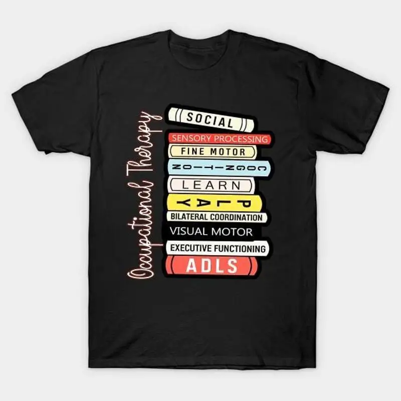 Фото НОВАЯ футболка с цветочной терапией OT Month Therapist Assistant S 5XL №1