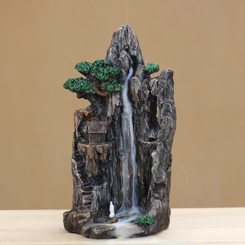 

Роскошная полимерная подставка для благовоний в виде водопада