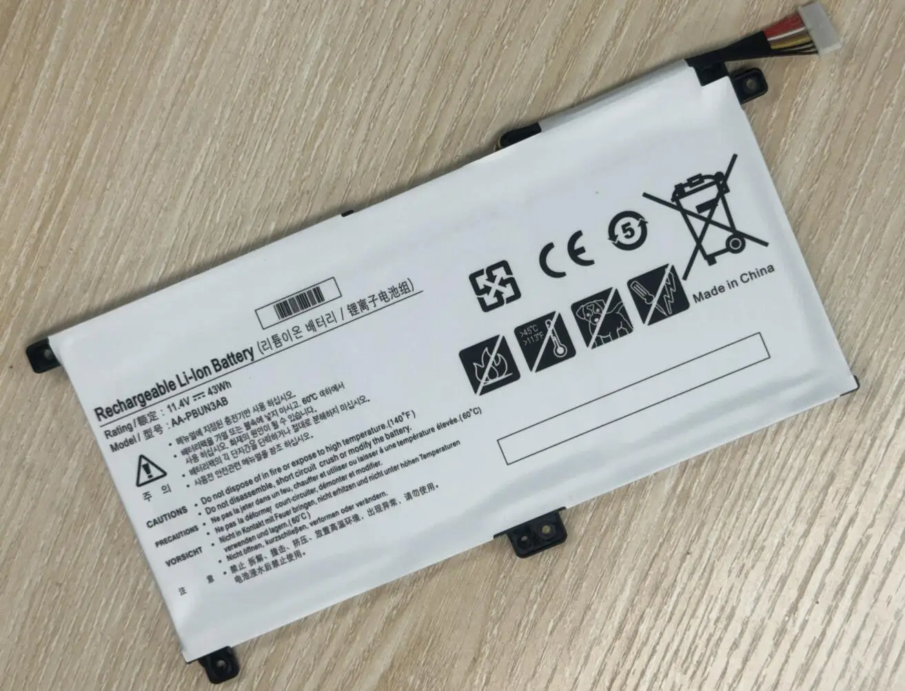 Новый аккумулятор для ноутбука AA-PBUN3AB Samsung 7 BA43-00377A NP740U3L-L02US NP740U3M-K01US NP800G5M 800G5M NP740U5M