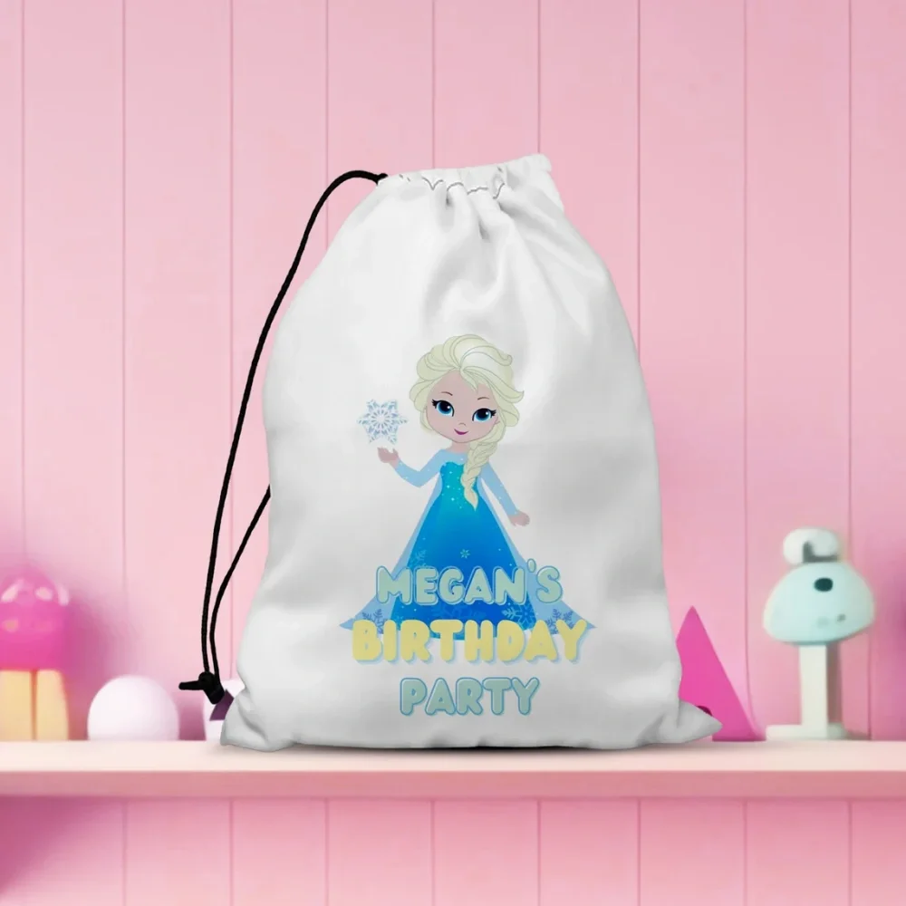 20-местные сумки на день рождения принцессы Холодное сердце приветственные