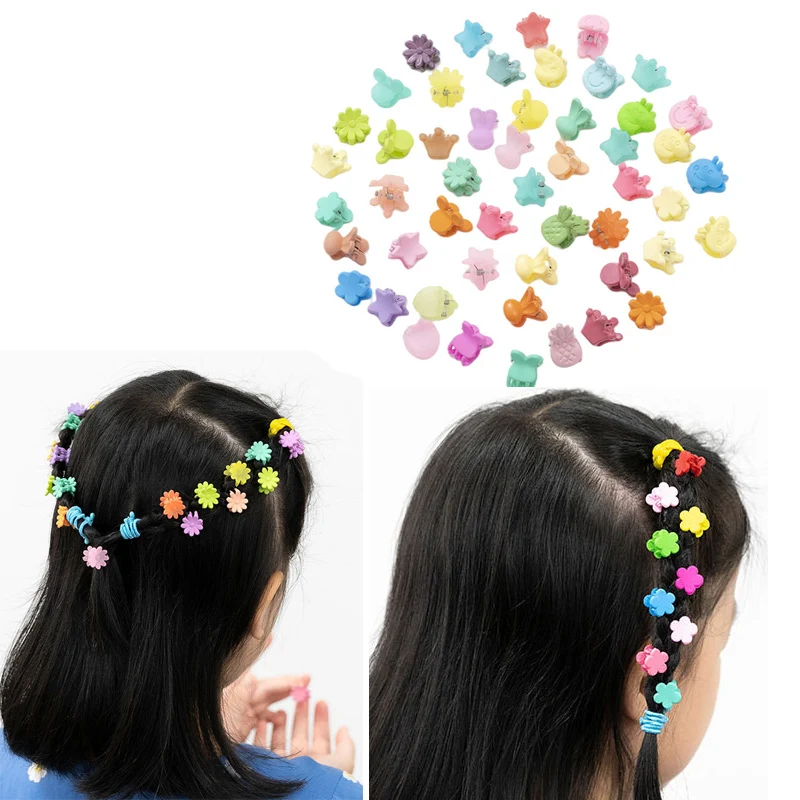 

Мини-заколка для волос с цветами, 20 шт.