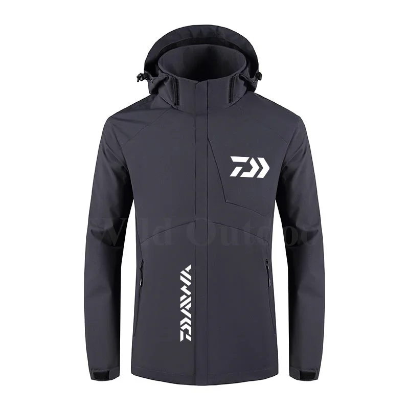 

Daiwa Men's Women Breathable Travel Climbing Thin Hooded Coats Outdoor Sports Casual Hiking Windbreak Waterproof Fishing Jackets