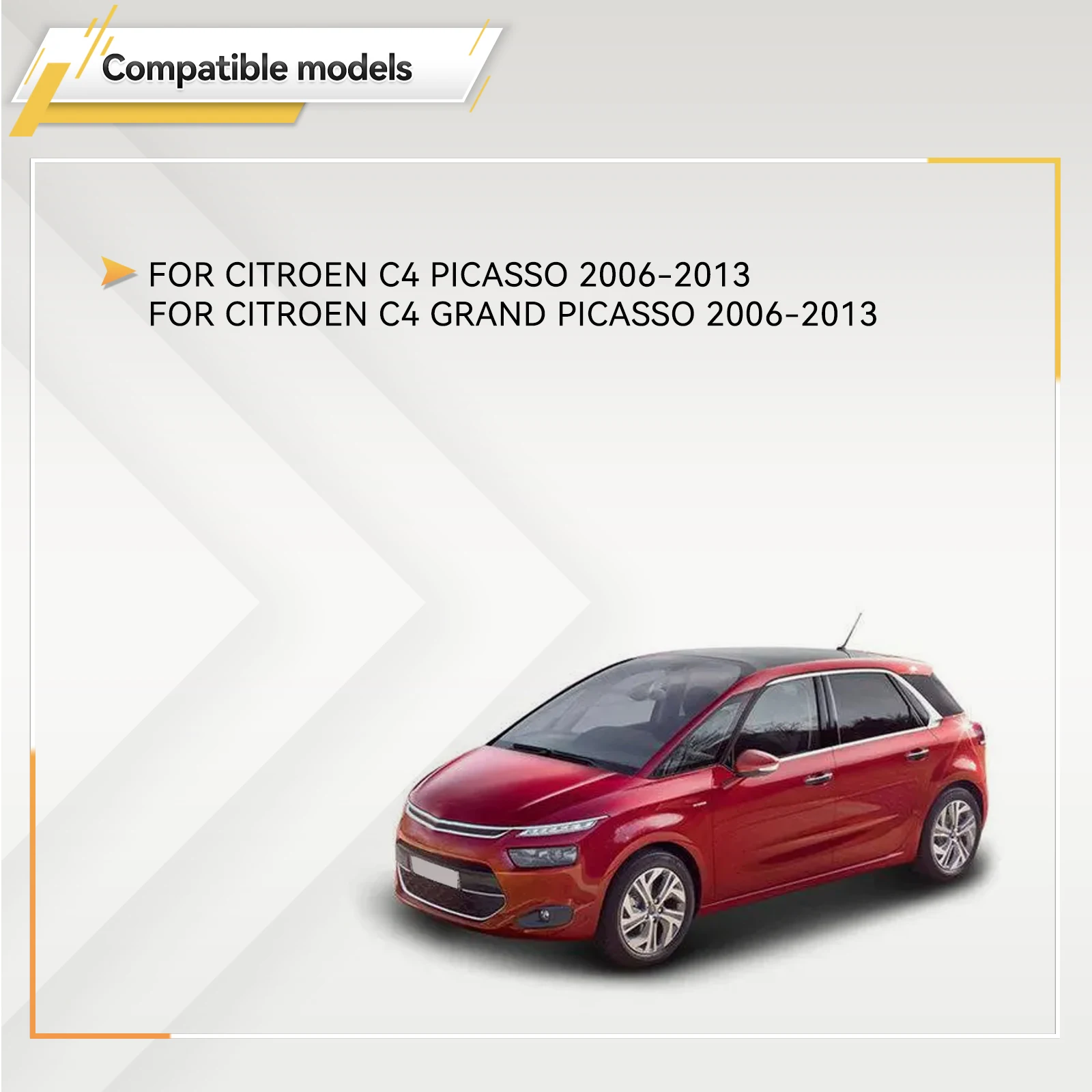 Ручка управления открытием багажника + круглый переключатель для Citroen C4 Picasso Grand