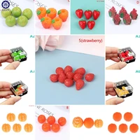 112 dollhouse miniature artificial fruit mini simulation food model fake sweet pretend play toys diy dollhouse decor prop