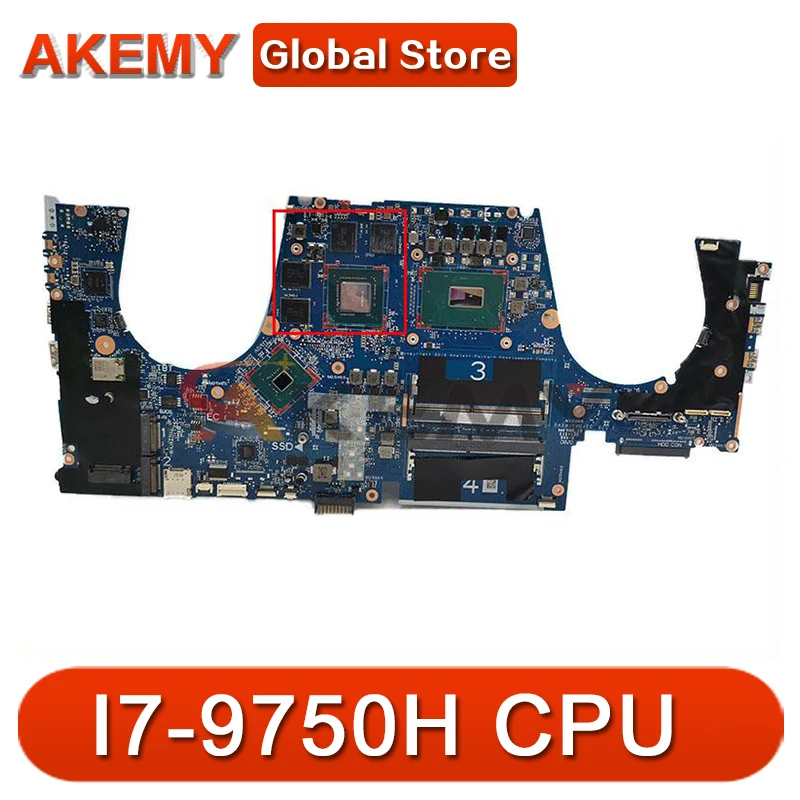 

Материнская плата для ноутбука HP ZBOOK 17 G6 DAXW2EMBAE0 XW2E с SRF6U I7-9750H CPU N19P-Q1-A1 GPU DDR4 100% протестирована ОК