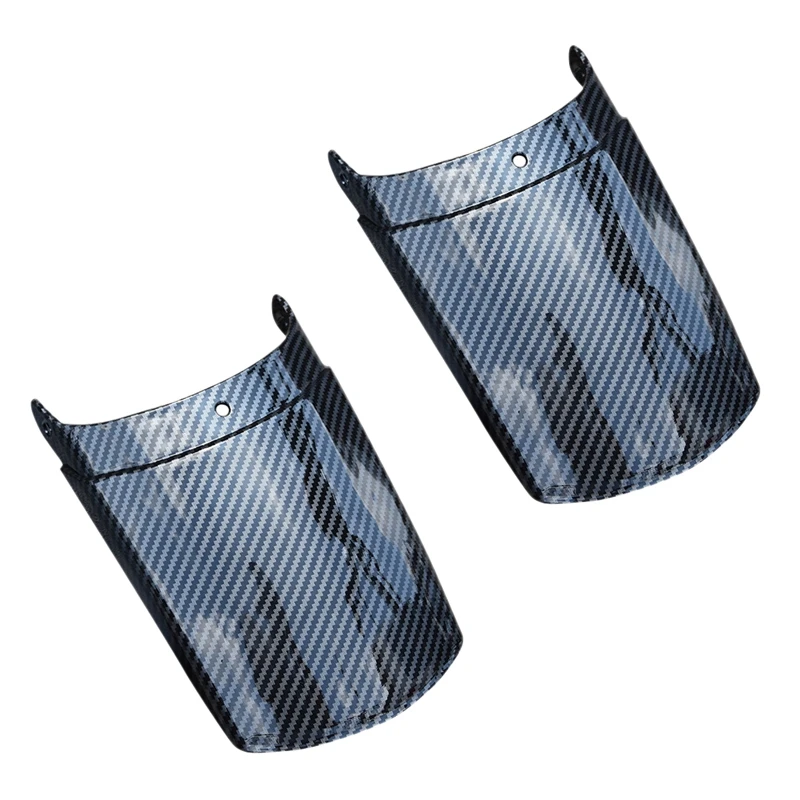 

2X For Yamaha NMAX155 Motorcycle Front Fender Mudguard Extension Splash Guard Carbon Fiber Mudflap