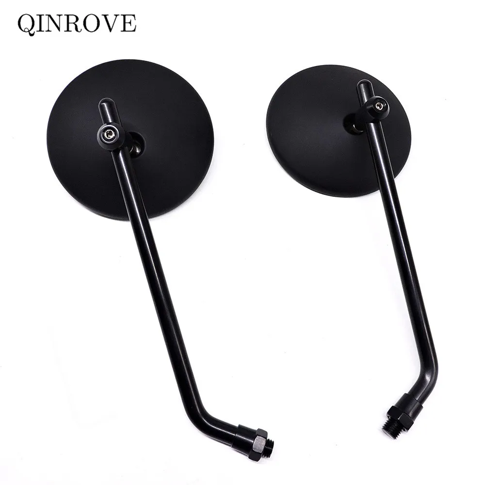 Зеркало заднего вида мотоциклетное универсальное 10 мм в стиле ретро