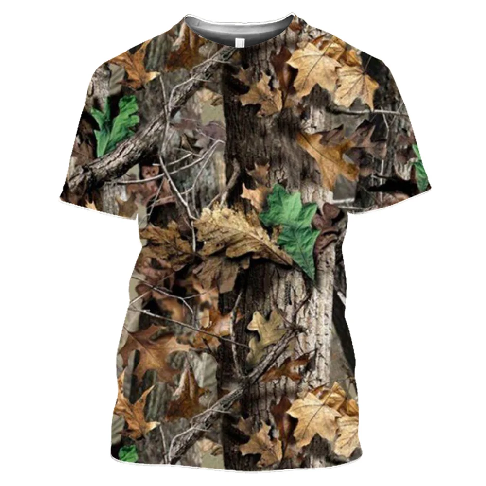 

Футболка Мужская/женская с 3D принтом травы, забавная Модная рубашка с коротким рукавом, с лесными листьями, топ для пар, лето