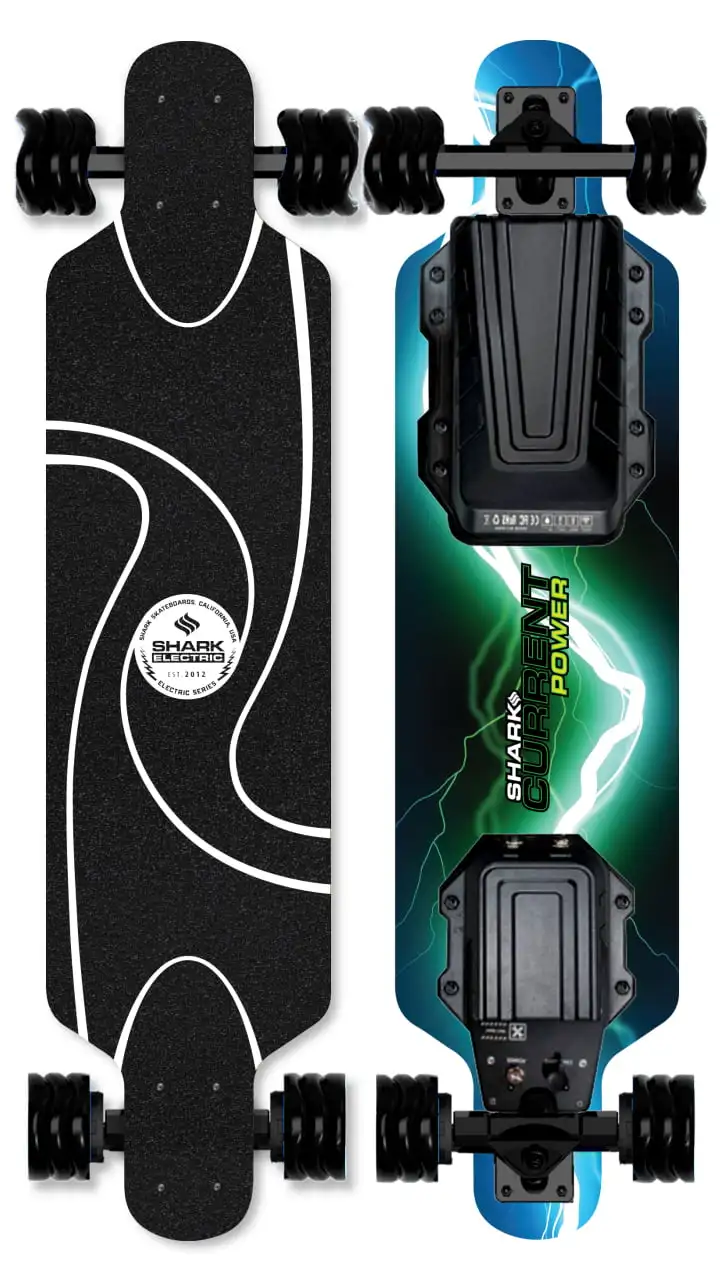 

Power Skateboard All Longboard with Square Wheels