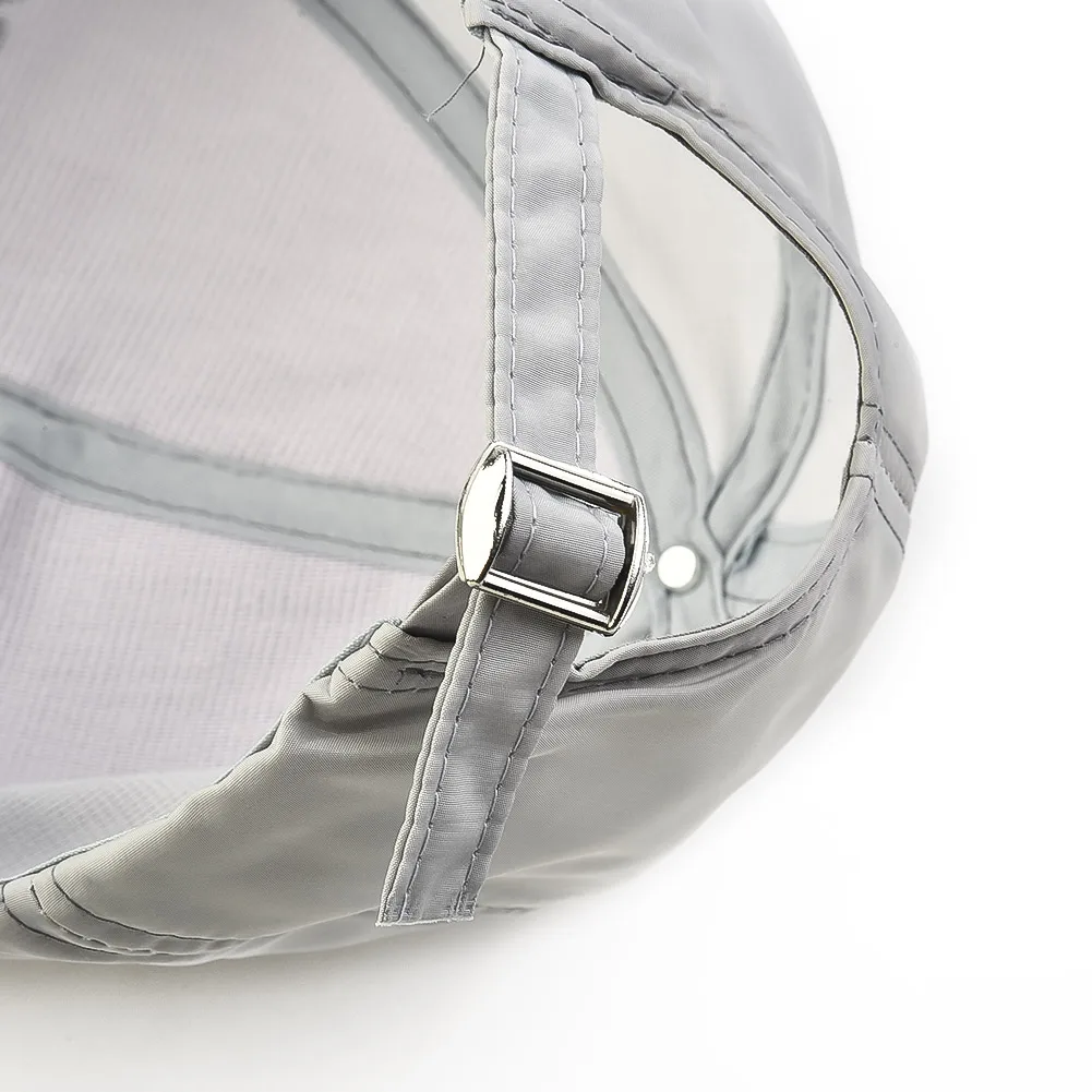 Бейсболка унисекс Регулируемая холщовая с длинными полями шляпа солнцезащитным