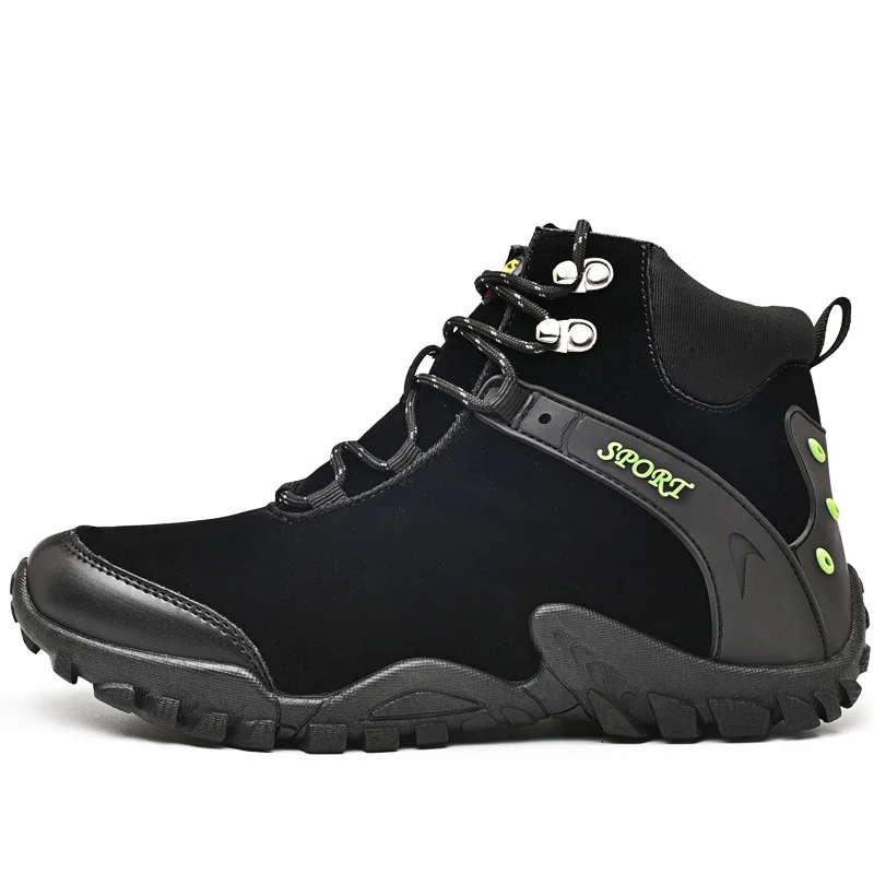 New Men Hiking Shoes Snow Hiking Boots 