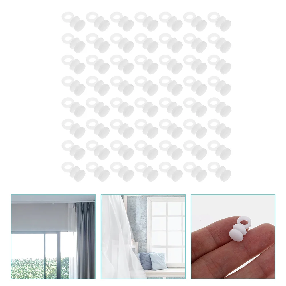 

Curtain Track Roller Drapery Rail Glider Gliders Rollers Hooks Carrier Ceiling Pulley Window Wheels Wheel Sliding Shower Plastic